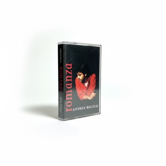 Philips Andrea Bocelli Romanza Cassette tape - Red and Black vintage tape vocal - Picture 1 of 8
